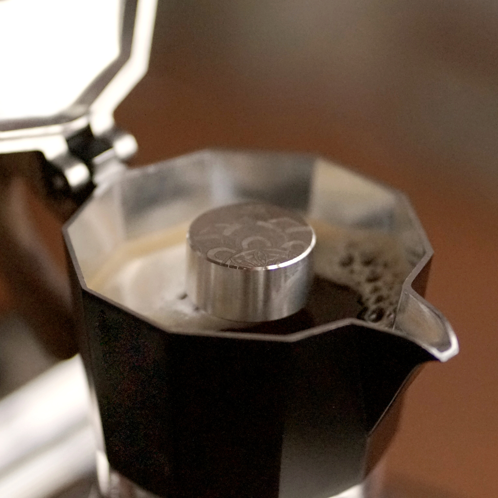 Mokapot Coffee Maker & Mocha Coffee Beans