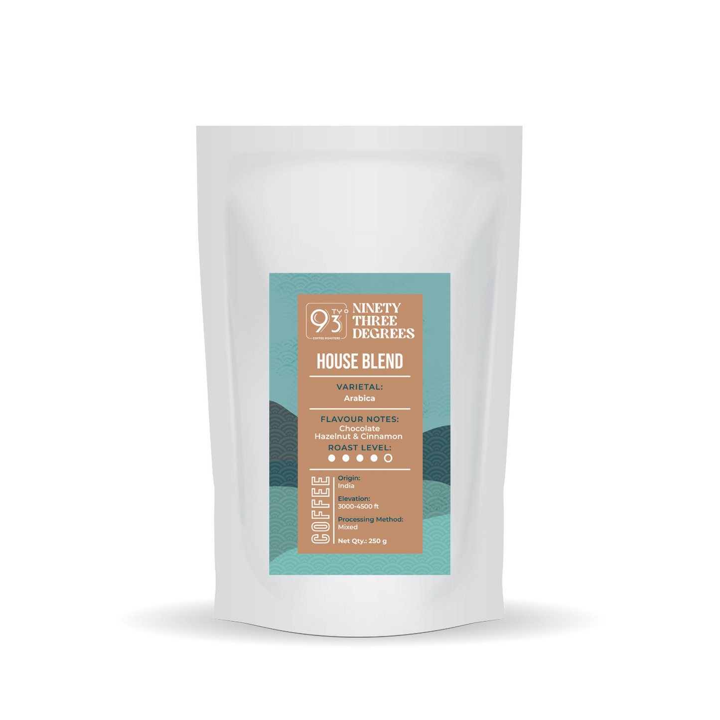 THE MINI FP GIFT BOX (93 House Blend Coffee Beans - 250, French Press, and Dragees