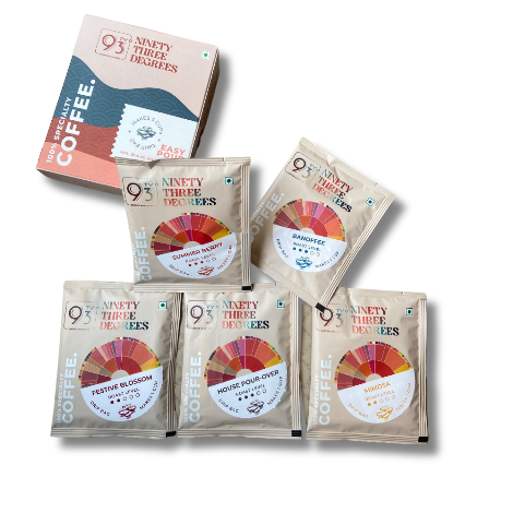 THE MINI ZM GIFT HAMPER (Coffee Beans Packet - 250g, Easy Pour Over Box, and Cookies)