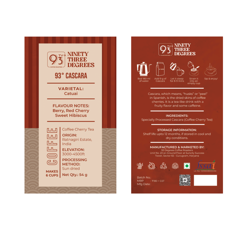 Cascara (Coffee Cherry Tea)
