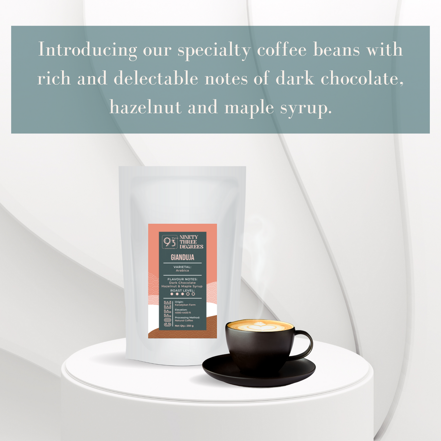 Gift Hamper for 5 Item Combo Pack - Easy Pour Over Box, Cold Brew Box, Cascara, Coffee Beans, Biscotti Jar