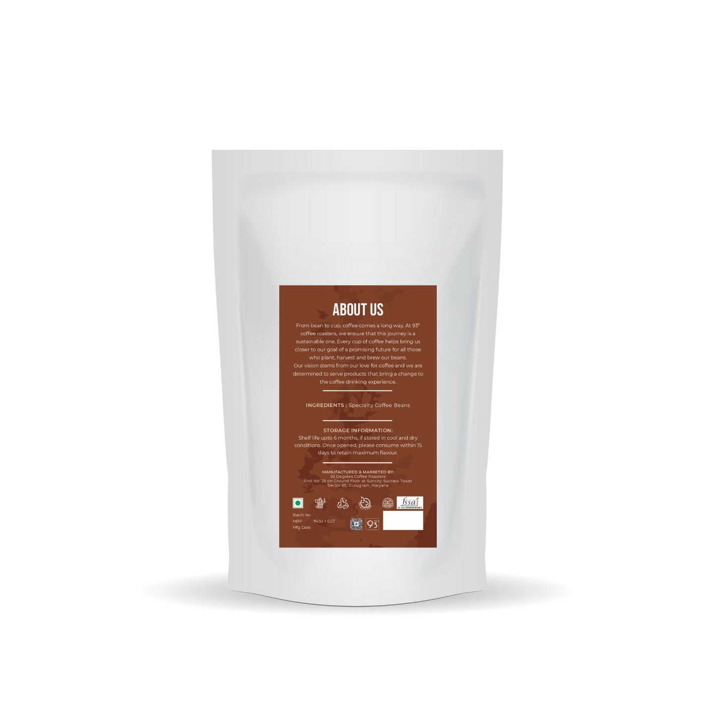 House Pour-Over Coffee - Medium Roast, Flavour Notes: Green Apple Raspberry Cherry, and Peach