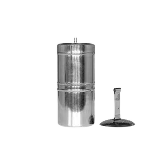 Stainless Steel South Indian Coffee Filter/Drip Coffee Maker, Medium Size for Home & Kitchen