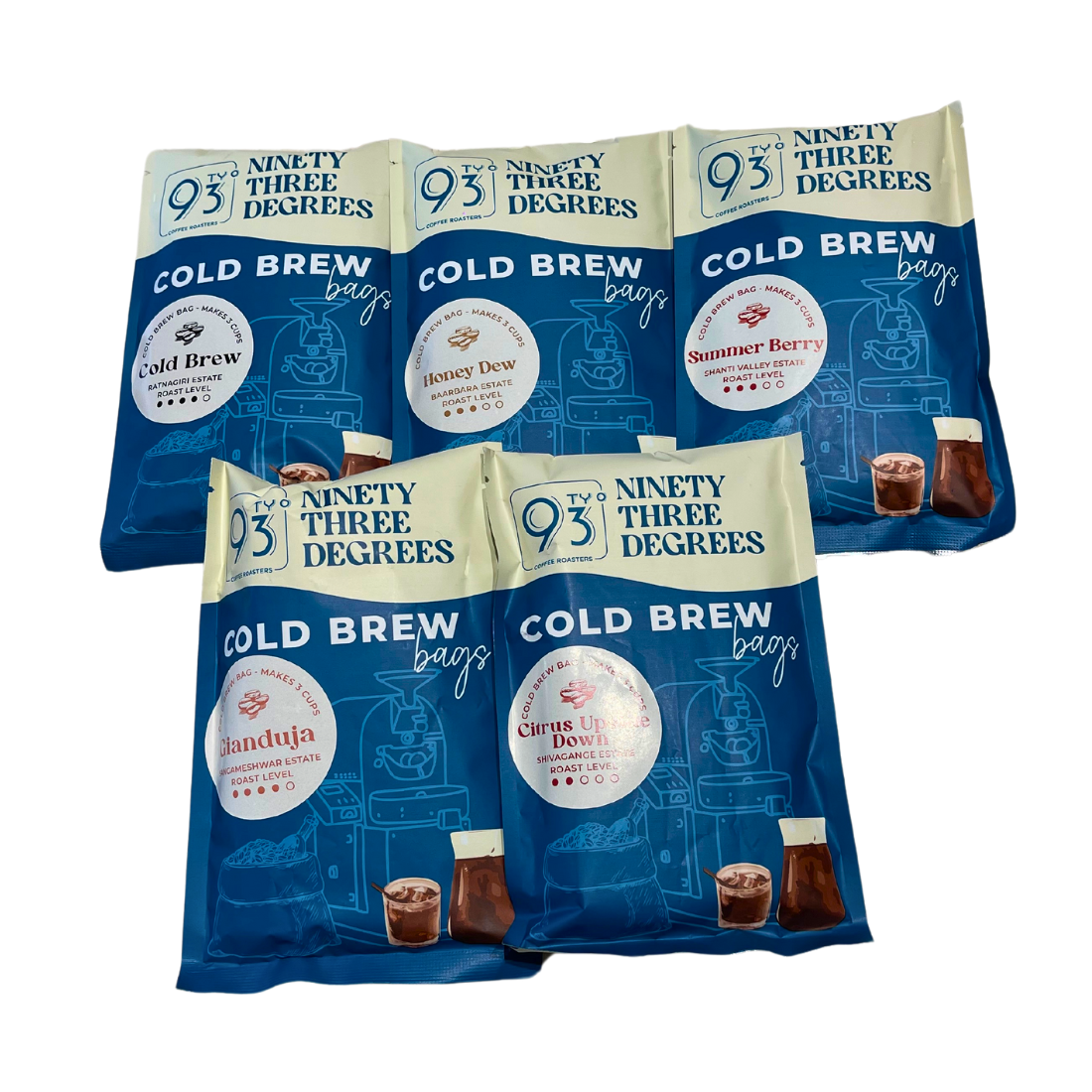 93 Cold Brew Box (5 Bags in 1 Box)