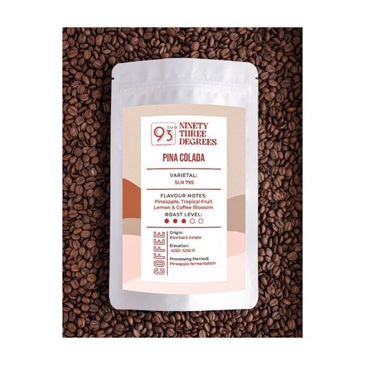 Piña Colada Coffee- Medium Roast, Flavour Notes: Pineapple, Tropical Fruit Lemon & Coffee Blossom